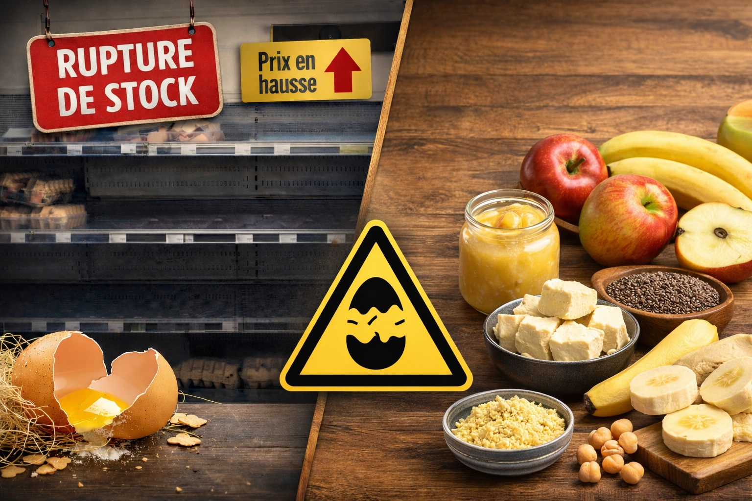 Pénurie d'œufs 2026 : pourquoi ça arrive (et quelles alternatives ?)